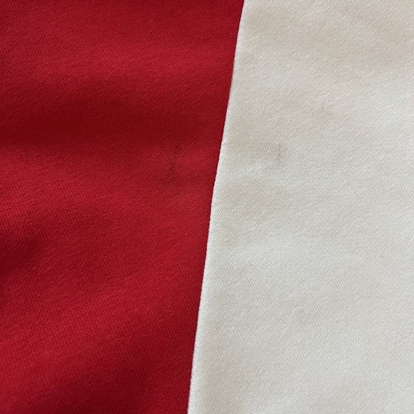 Maeve By Anthropologie Hoodie Sweatshirt Size 3X Chevron Colorblock Hot Pink Red - Picture 6 of 8